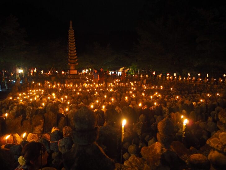 化野念仏寺の千灯供養