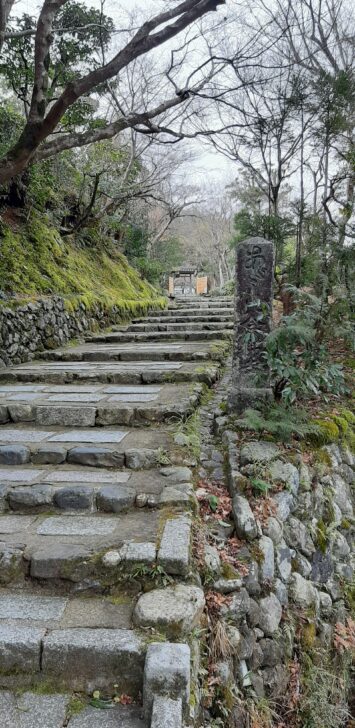 化野念仏寺の階段