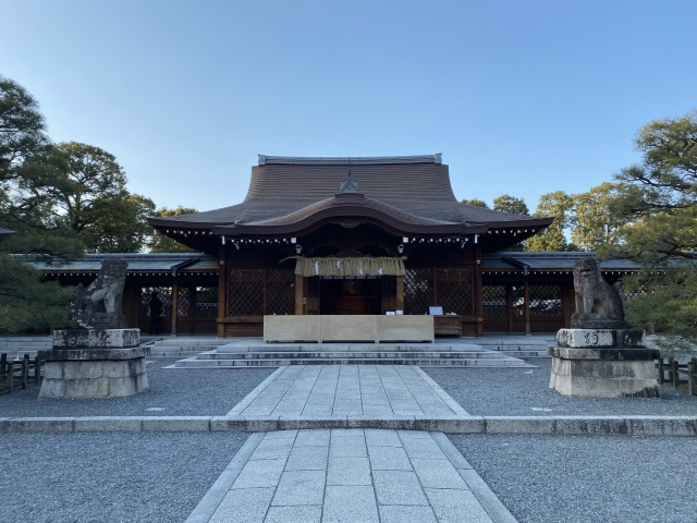 ひっそりとした京都の神社