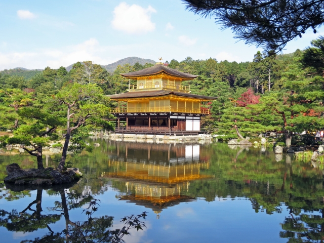 京都の有名な寺院へのマップ一覧