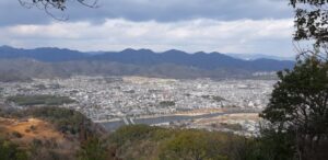 京都一周トレイル西山コースと周辺の寺社